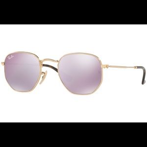 Ray-ban hexagonal sunglasses.